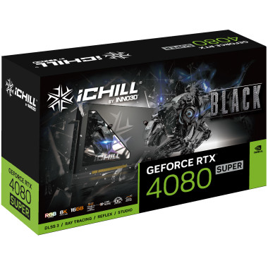 VGA Inno3D GeForce RTX 4080 16GB SUPER iCHILL Black