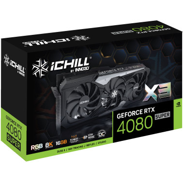 VGA Inno3D GeForce RTX 4080 16GB SUPER ICHILL X3