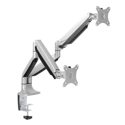 LogiLink MonitorFixation 2-fach 1332 Aluminium Gasdruckfeder BP0043