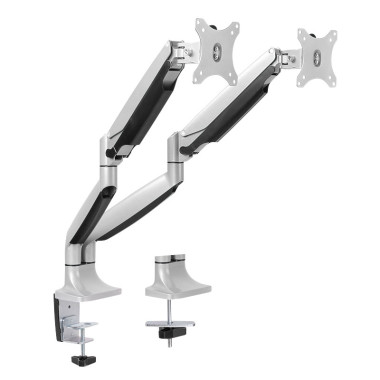 LogiLink MonitorFixation 2-fach 1332 Aluminium Gasdruckfeder BP0043