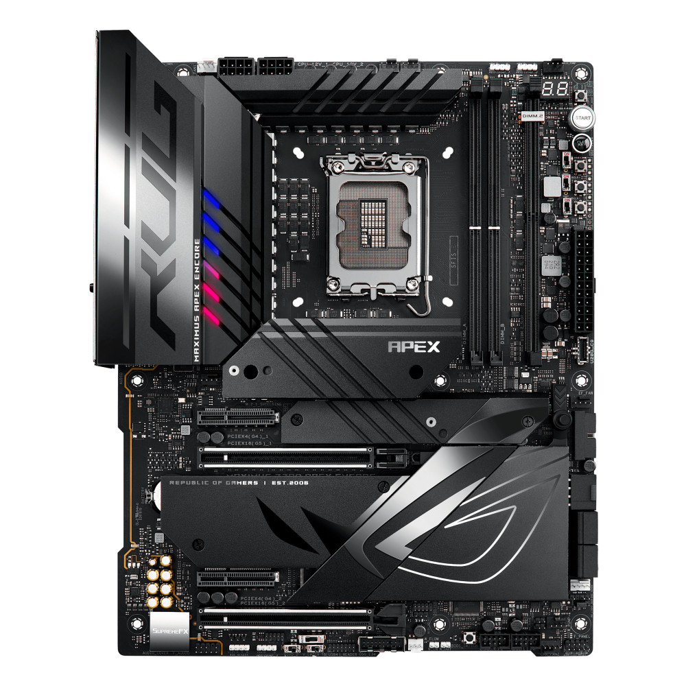 ASUS ROG MAXIMUS Z790 APEX ENCORE (1700) (EU) ASUS ROG MAXIMUS Z790 APEX ENCORE (1700) (EU)