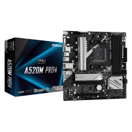 ASROCK A520M PRO 4(AM4) (EU)