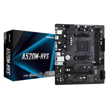 ASROCK A520M-HVS (AM4) (EU)