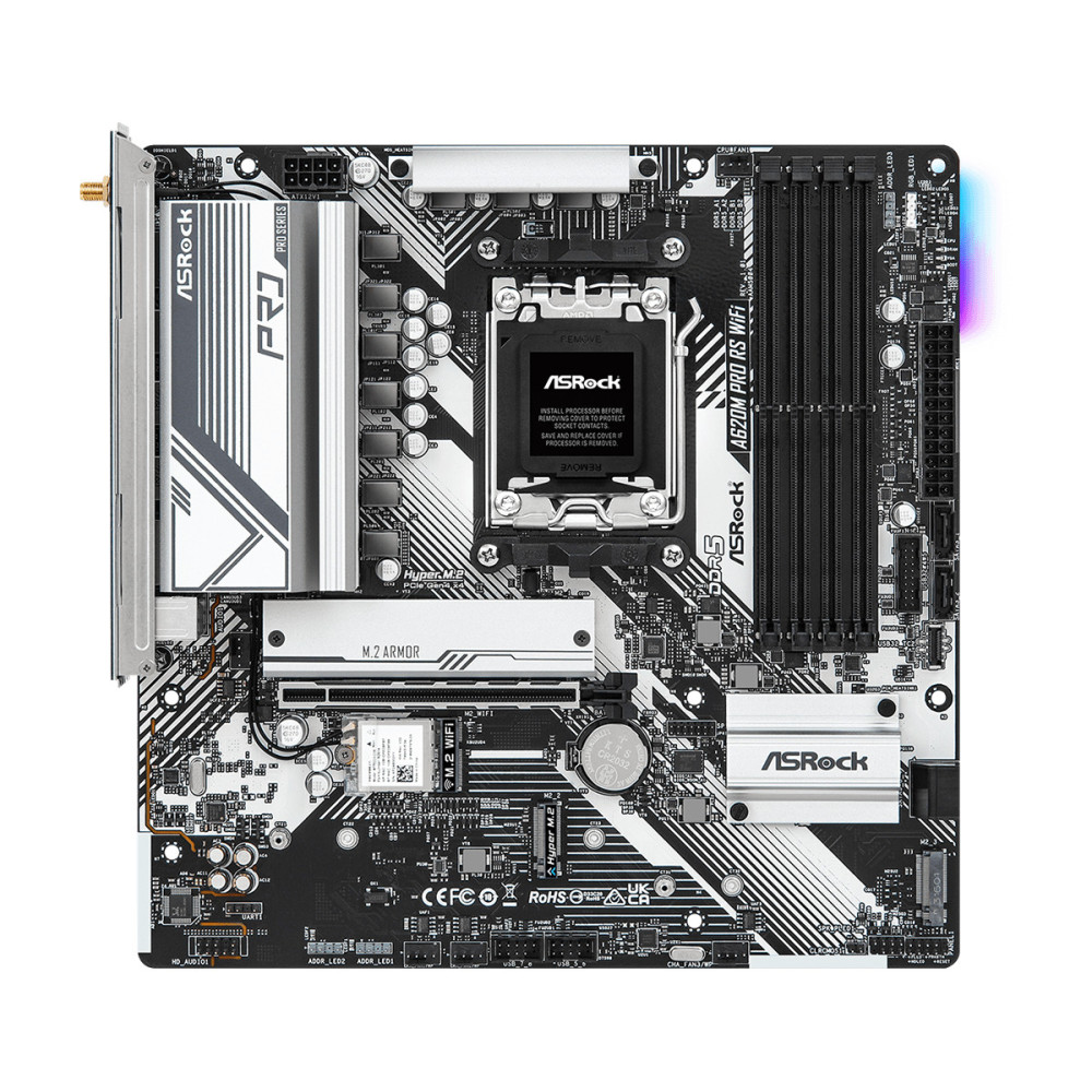 ASROCK A620M Pro RS (WIFI) (AM5) (EU) ASROCK A620M Pro RS (WIFI) (AM5) (EU)