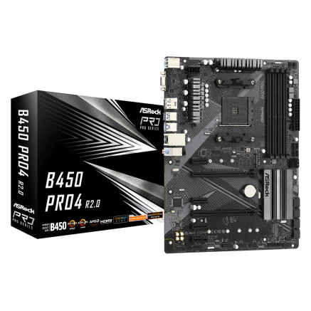 ASROCK B450 PRO4 R2.0 (AM4) (EU)