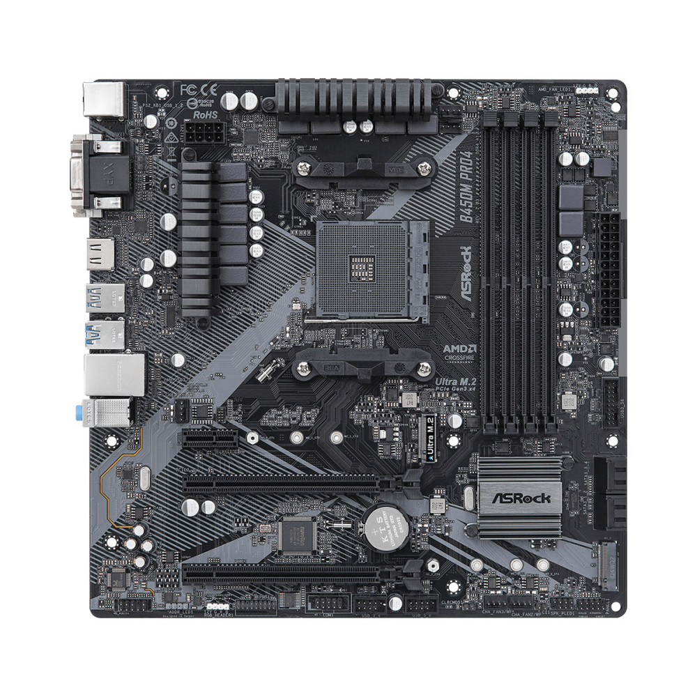 ASROCK B450M PRO4 R2.0(AM4) (EU)