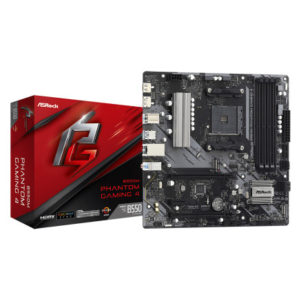 ASROCK B550M Phantom Gaming 4 (AM4) (EU)