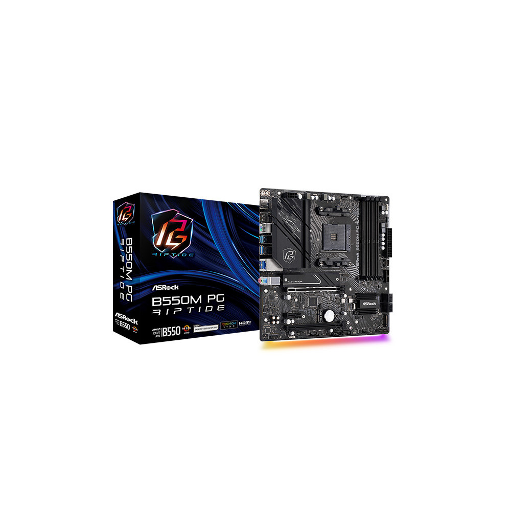 ASROCK B550M Phantom Gaming Riptide (AM4) (EU) ASROCK B550M Phantom Gaming Riptide (AM4) (EU)