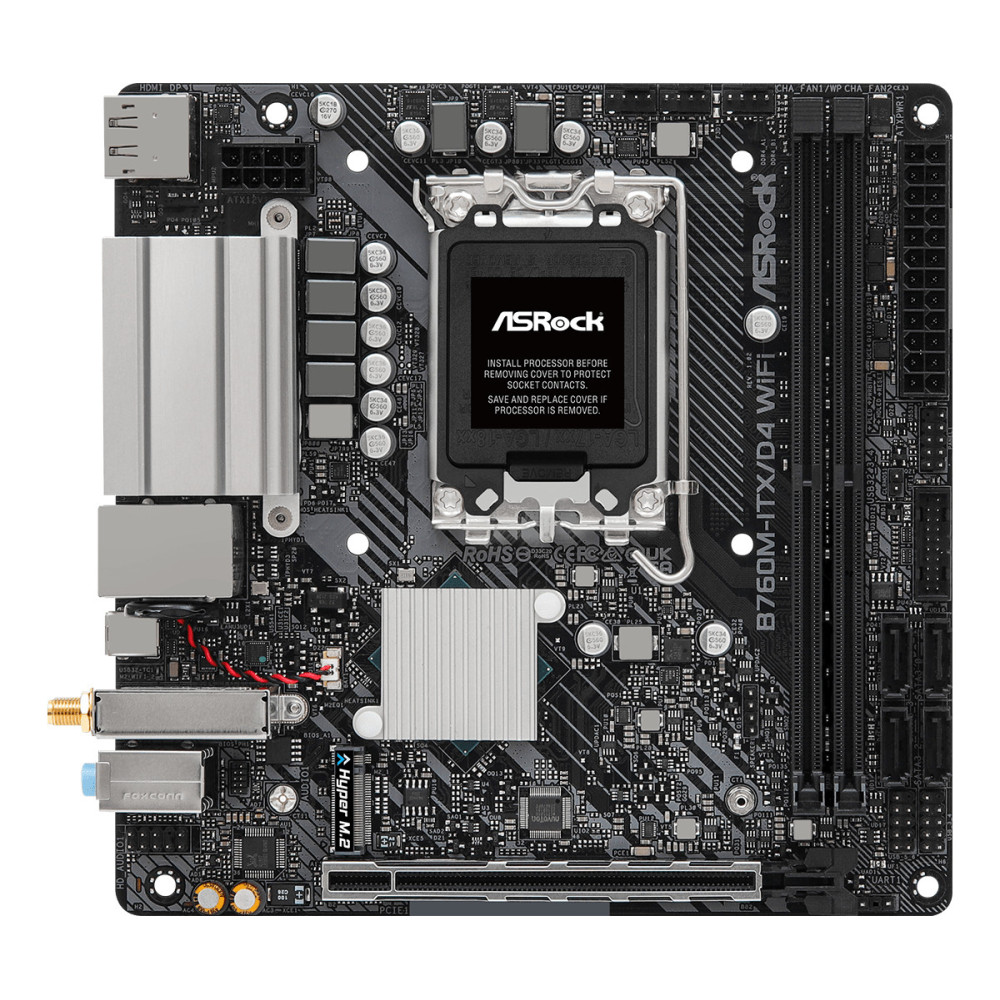 ASROCK B760M ITXD4 WIFI (1700) (EU) ASROCK B760M ITXD4 WIFI (1700) (EU)