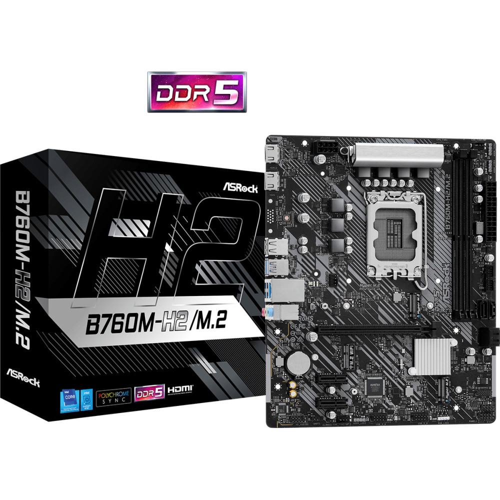 ASROCK B760M-H2M.2 (1700) (EU) ASROCK B760M-H2M.2 (1700) (EU)