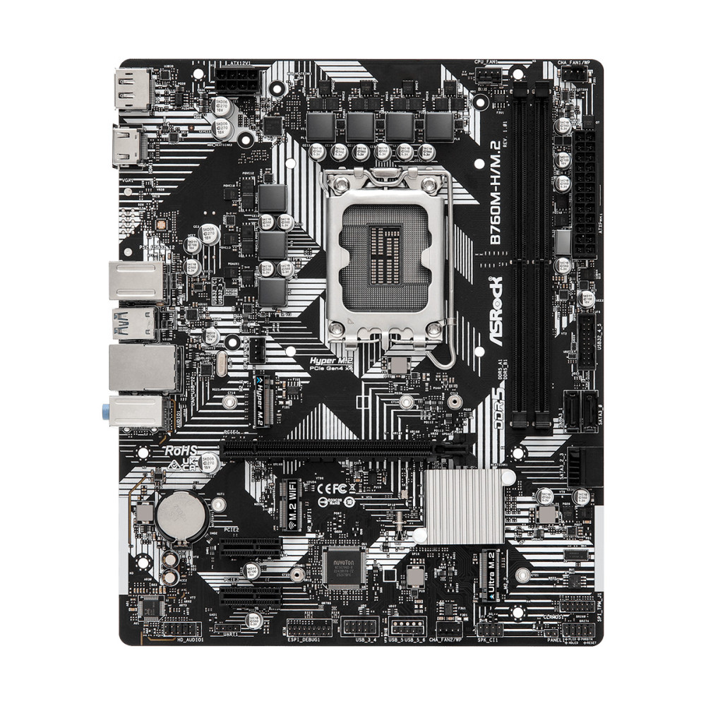 ASROCK B760M-HDV M.2 (1700) (EU) ASROCK B760M-HDV M.2 (1700) (EU)