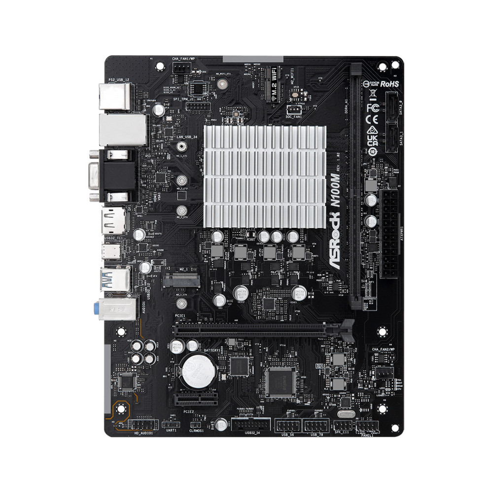 ASROCK N100M (Intel CPU onboard) (EU) ASROCK N100M (Intel CPU onboard) (EU)