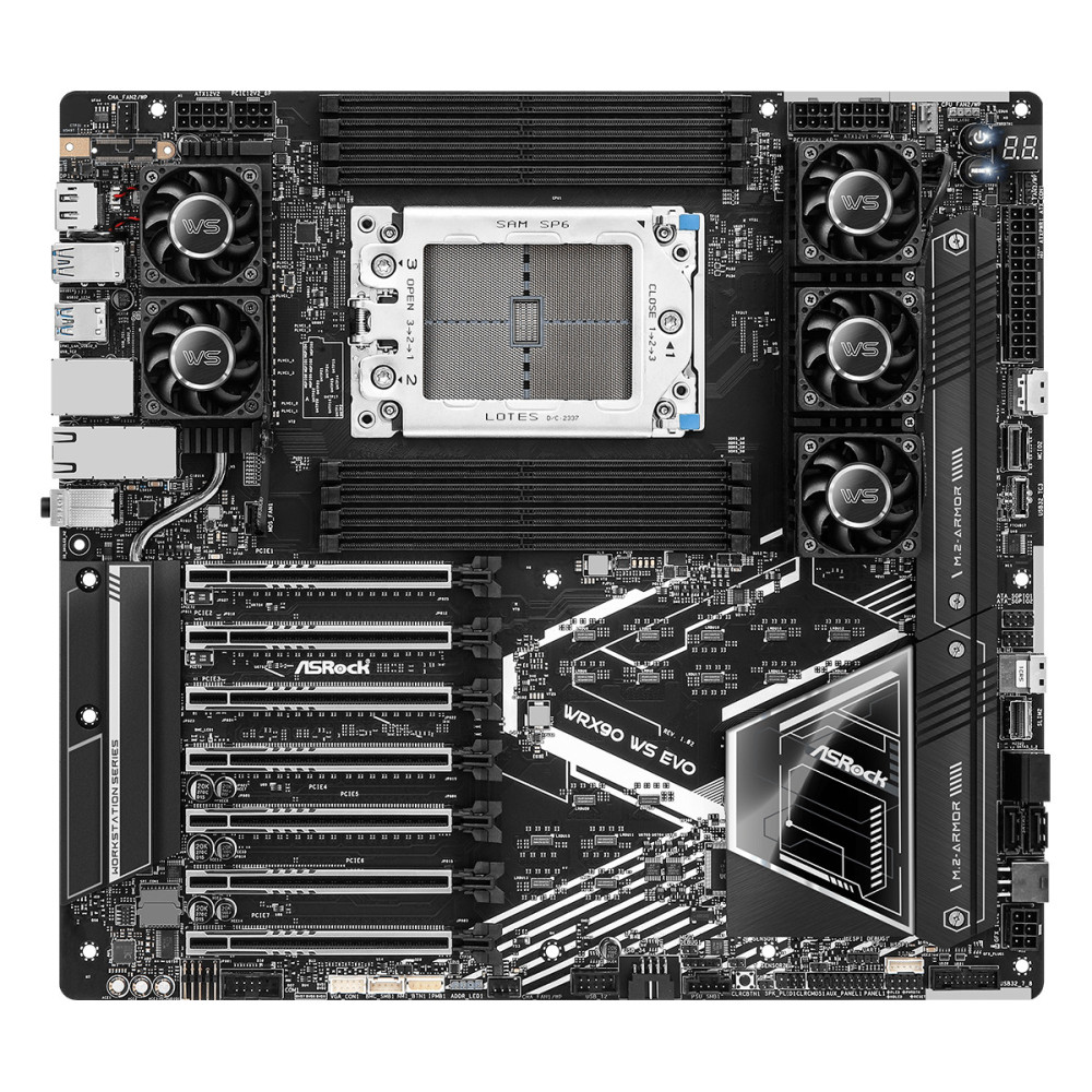 ASROCK WRX90 WS EVO (WRX90) (EU) ASROCK WRX90 WS EVO (WRX90) (EU)