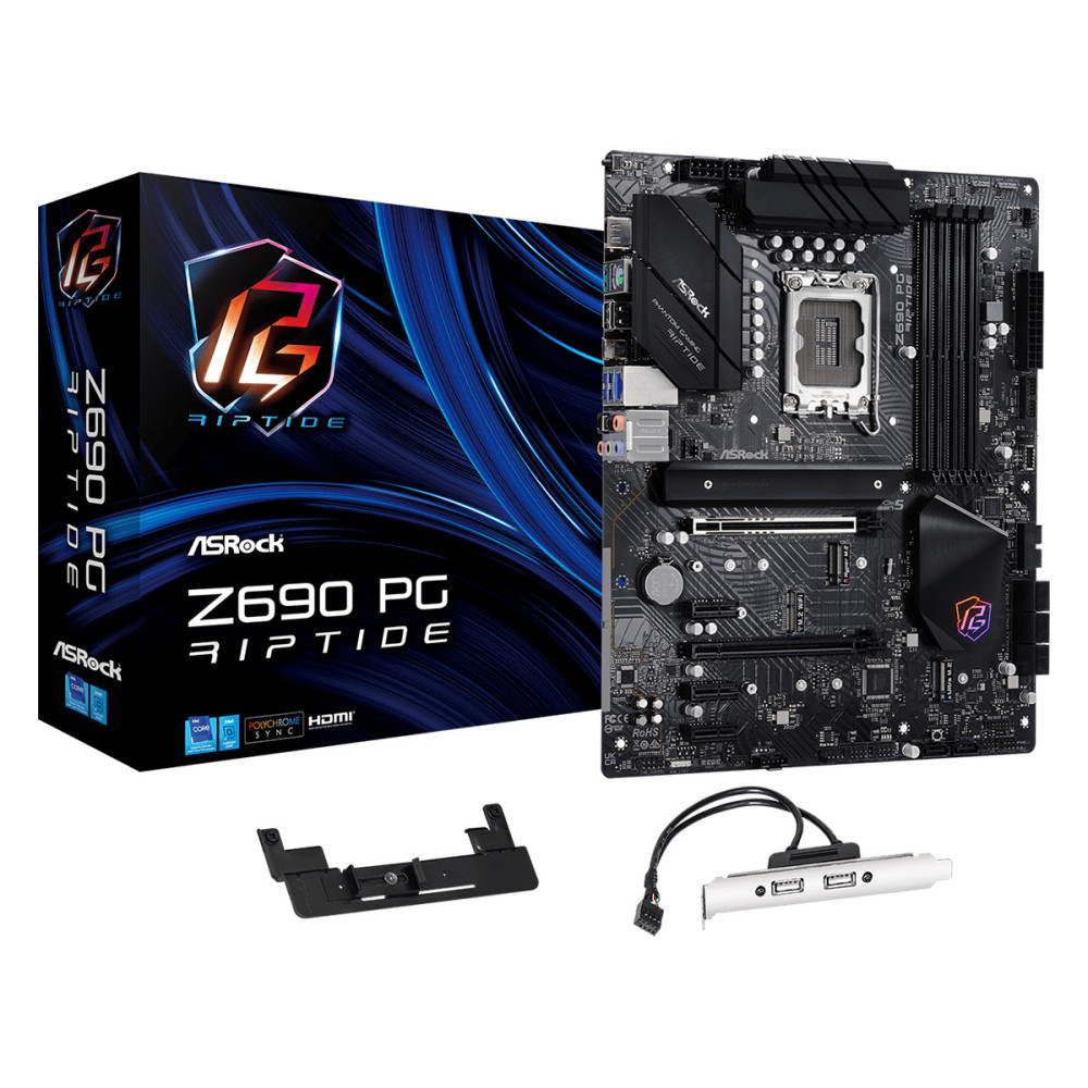 ASROCK Z690 Phantom Gaming Riptide (1700) (EU) ASROCK Z690 Phantom Gaming Riptide (1700) (EU)