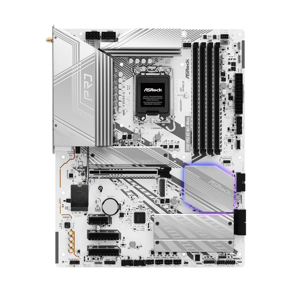 ASROCK Z890 Pro RS WiFi White (1851) (EU) ASROCK Z890 Pro RS WiFi White (1851) (EU)