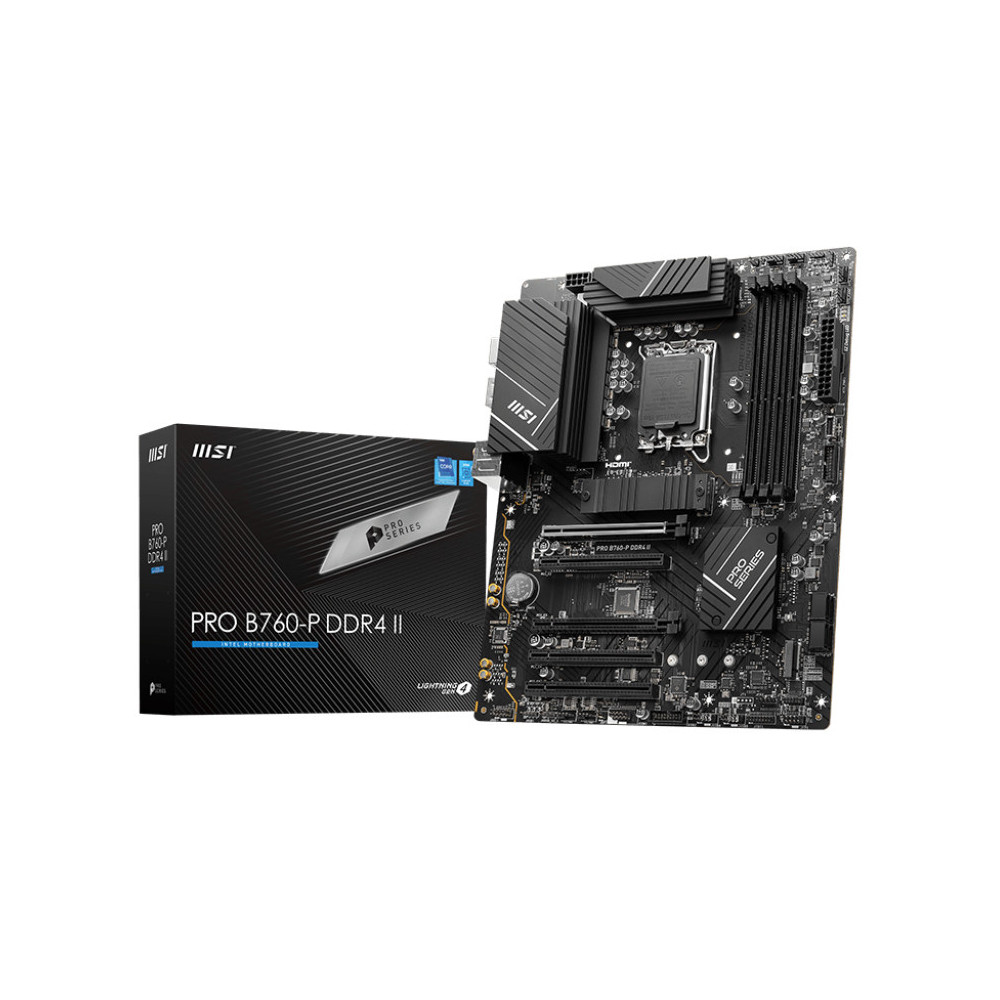 MSI PRO B760-P II DDR4 (1700) (EU) MSI PRO B760-P II DDR4 (1700) (EU)