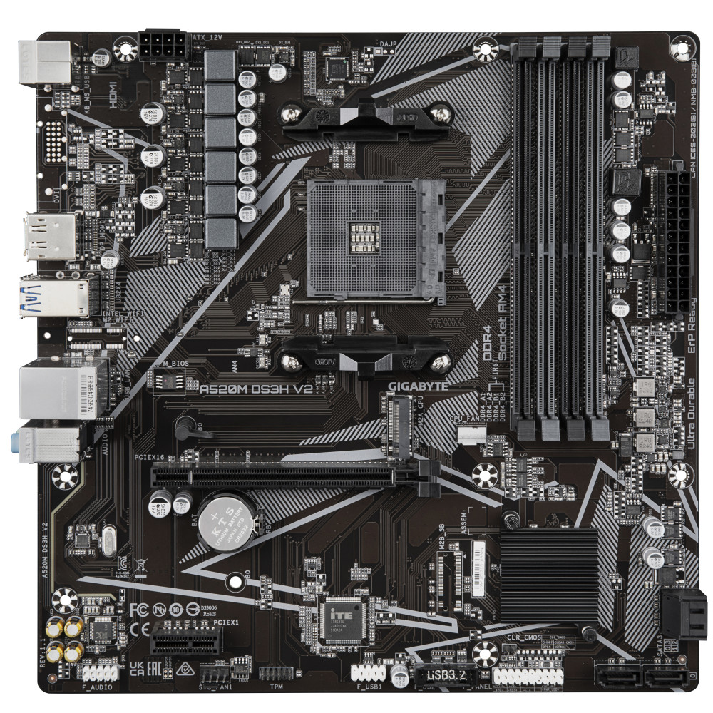 Gigabyte GA-A520M-DS3H V2(AM4) (EU)