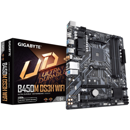 Gigabyte GA-B450M DS3H WIFI (AM4) (EU)