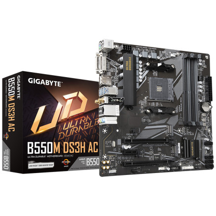 Gigabyte GA-B550M-DS3H AC (AM4) (EU)