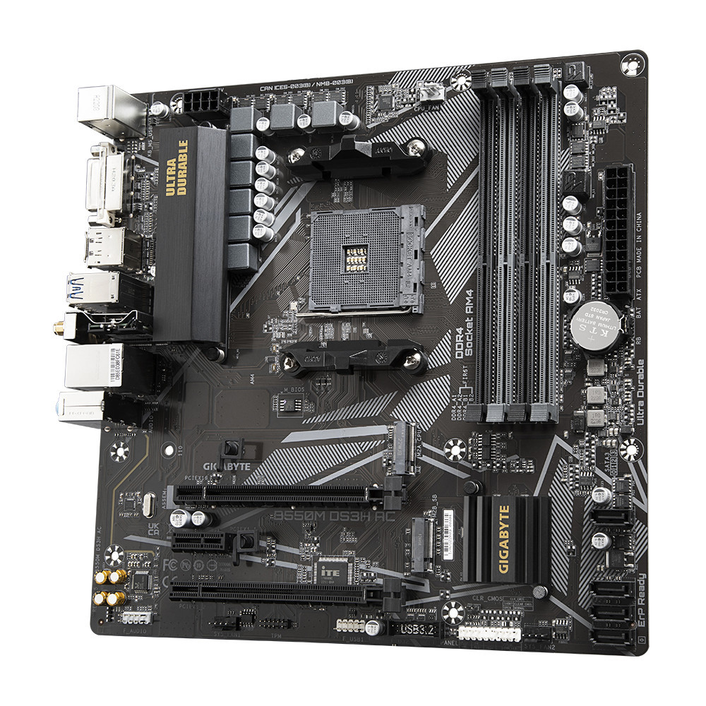 Gigabyte GA-B550M-DS3H AC (AM4) (EU)