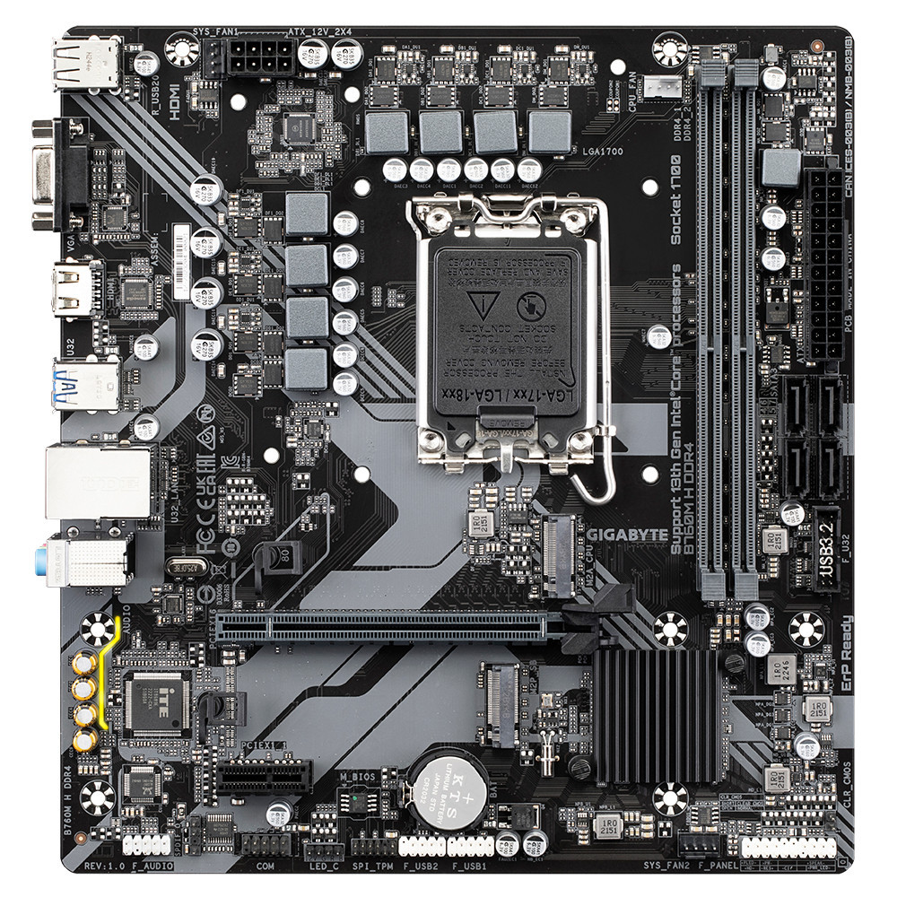 Gigabyte GA-B760M H DDR4 (1700) (EU)