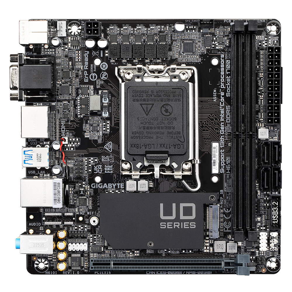 Gigabyte GA-H610I  (1700) (EU)