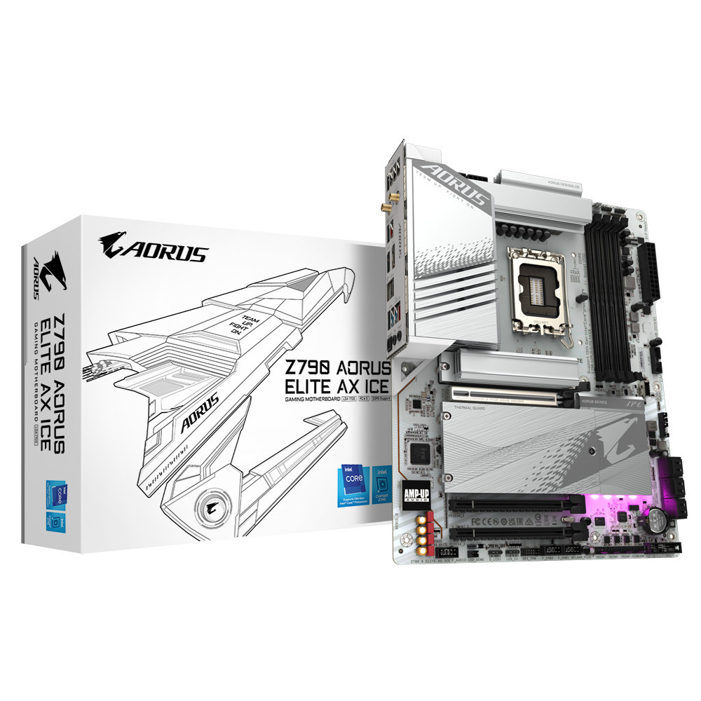 Gigabyte GA-Z790 AORUS ELITE AX ICE (1700) (EU) Gigabyte GA-Z790 AORUS ELITE AX ICE (1700) (EU)