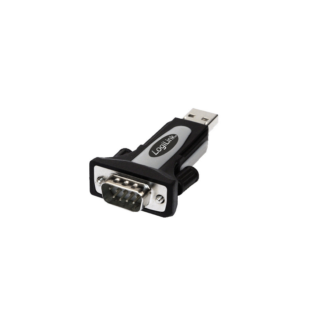 LogiLink USB 2.0 Adapter USB-AM zu DB9 (RS232)M AU0034 LogiLink USB 2.0 Adapter USB-AM zu DB9 (RS232)M AU0034