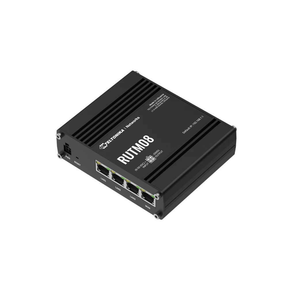 Teltonika RUTM08 Industrial Wired Router