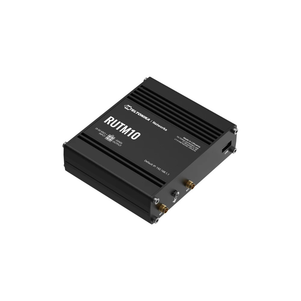Teltonika RUTM10 Industrial Wired Router with four Gigabit-RJ45-Ports