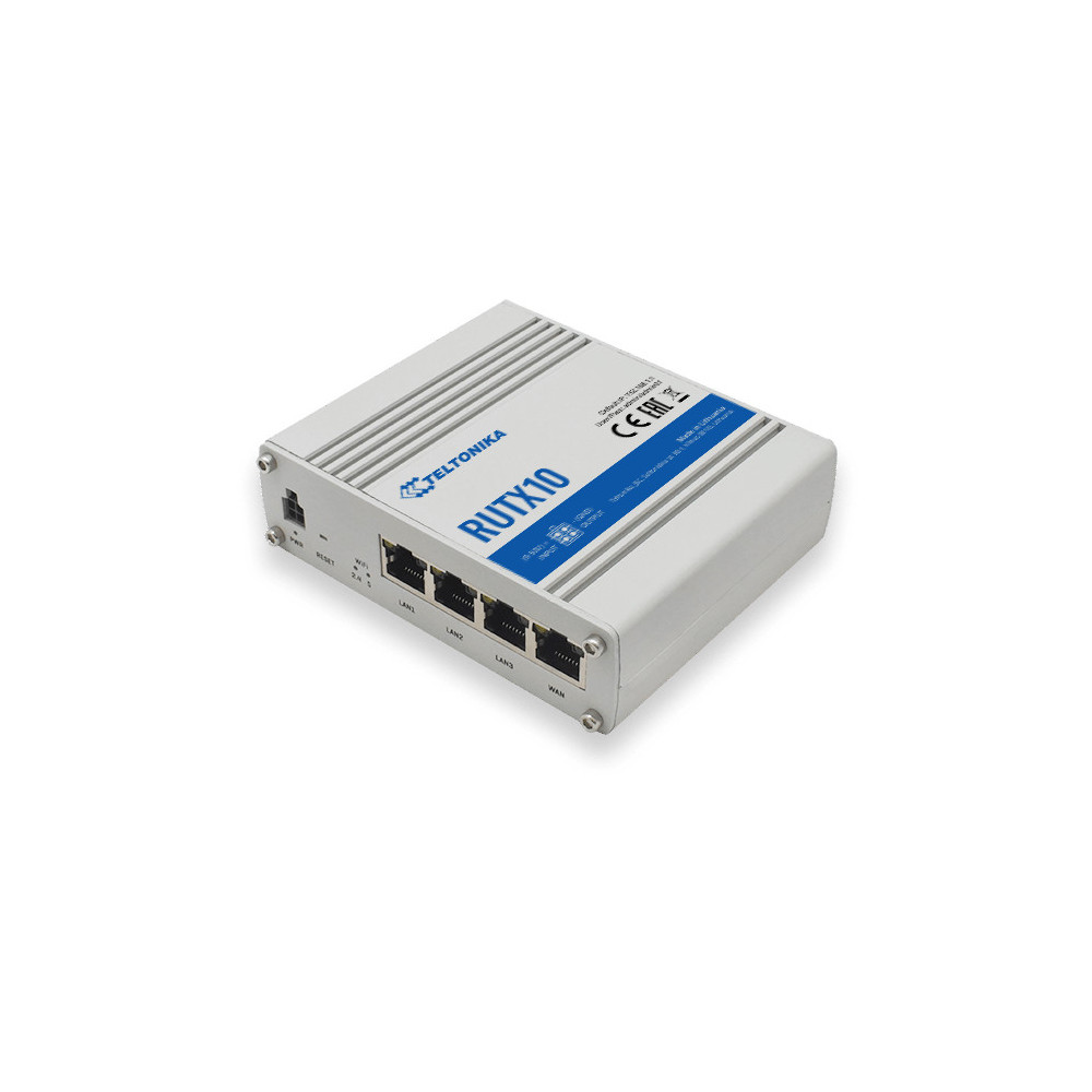 Teltonika RUTX10 Wireless Router 4-port Switch Teltonika RUTX10 Wireless Router 4-port Switch
