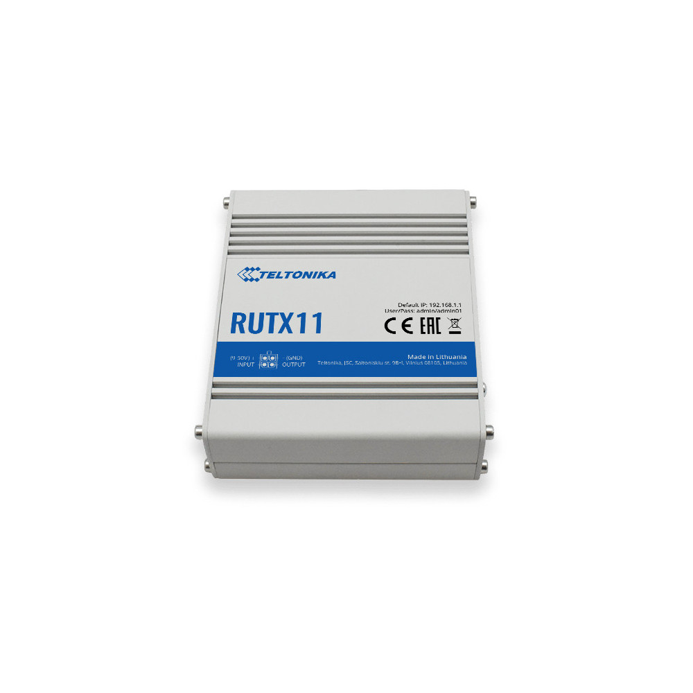 Teltonika RUTX11 Wireless Router 4-port Switch