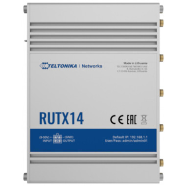 Teltonika RUTX14 Wireless Router 5-port Switch