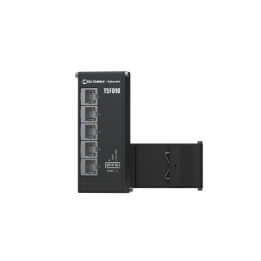Teltonika TSF010 Unmanaged Ethernet-Switch 5x100 Mbps, flat