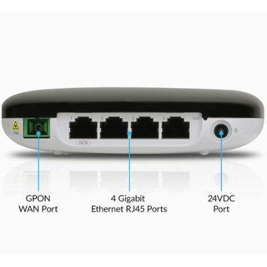 UbiQuiti UFiber UF-WIFI Wireless Router 4-port