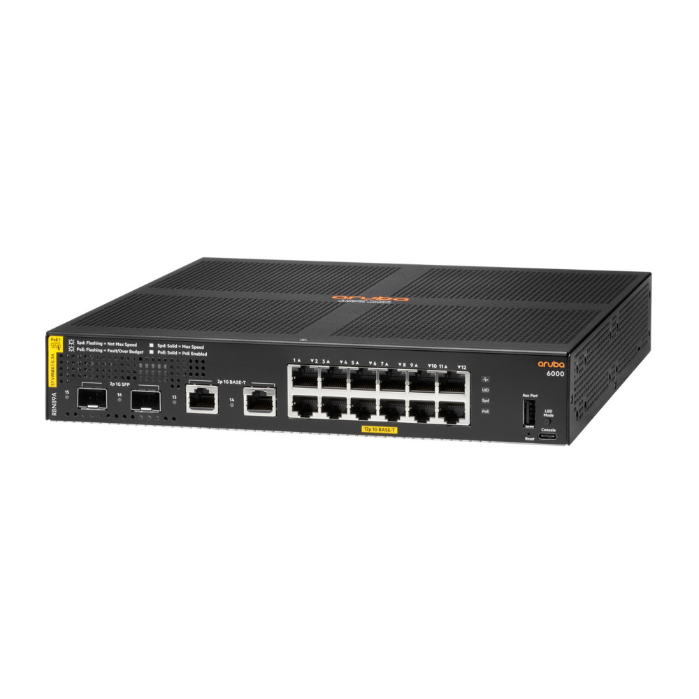 HPE Switch Aruba 6000 12-port 101001000 R8N89A
