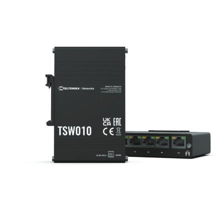 Teltonika TSW010 5-port Switch 5x10100