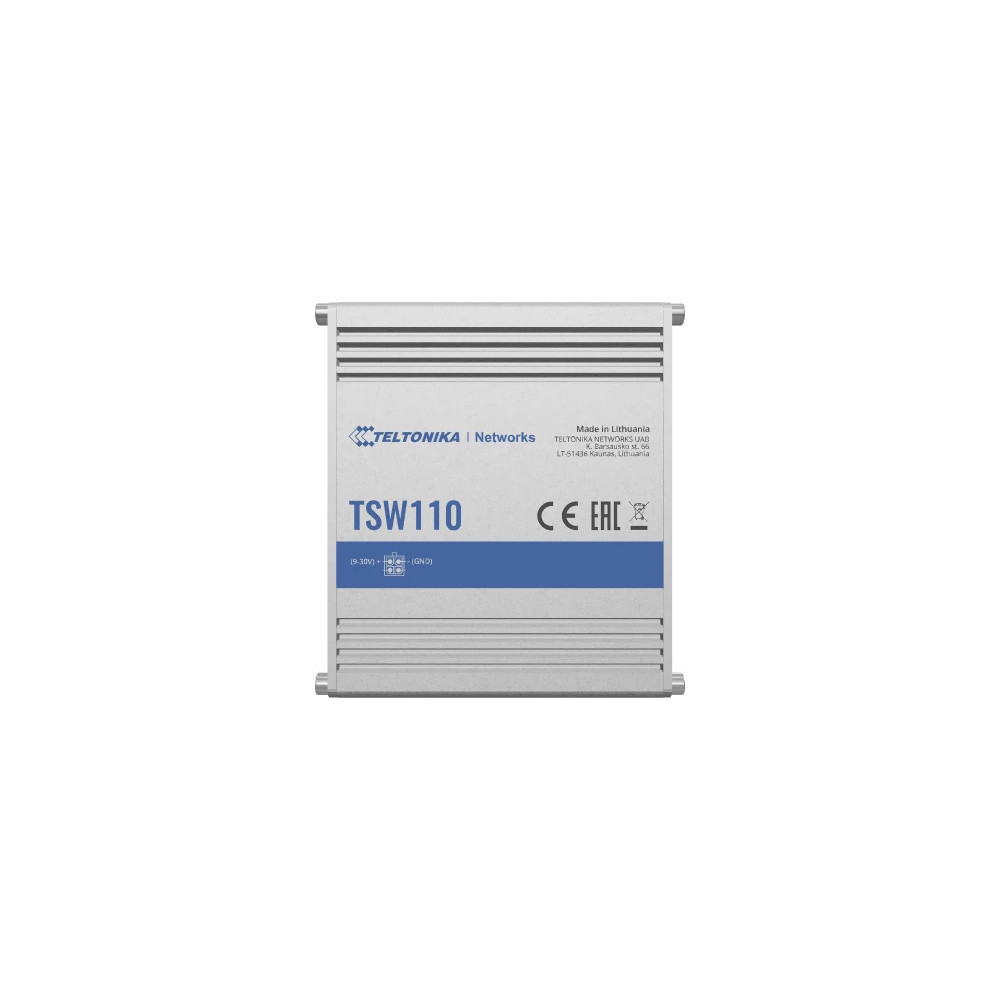 Teltonika TSW110 5-port Switch 5x101001000 Teltonika TSW110 5-port Switch 5x101001000
