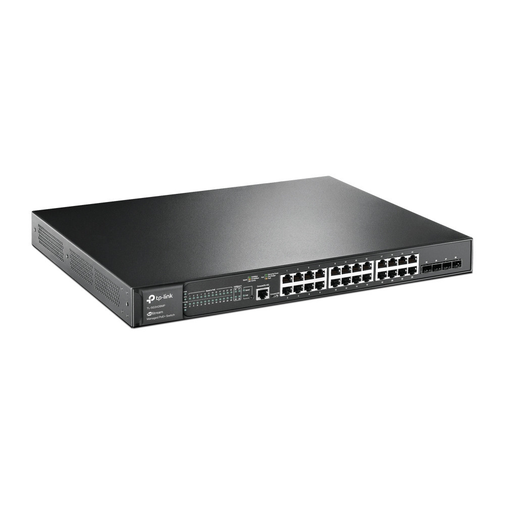 TP-Link JetStream Gigabit Switch 24-port TL-SG3428MP TP-Link JetStream Gigabit Switch 24-port TL-SG3428MP
