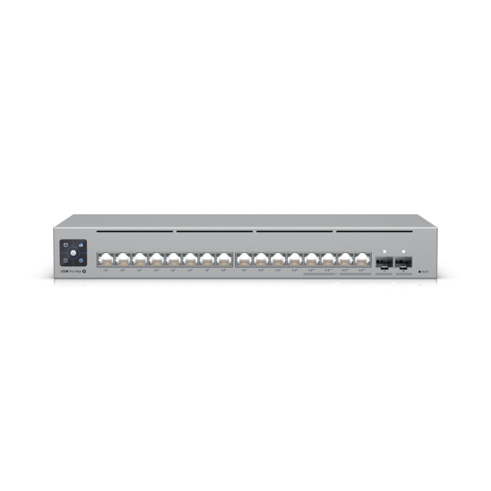 UbiQuiti UniFi Switch 16-port 101001000 USW-PRO-MAX-16-POE (1 Jahr Garantie) UbiQuiti UniFi Switch 16-port 101001000 USW-PRO-MAX-16-POE (1 Jahr Garantie)