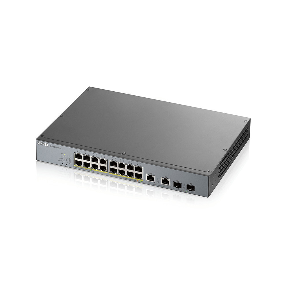 Zyxel Switch 16-port 101001000 GS1350-18HP-EU0101F