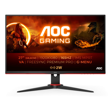 TFT AOC 27G2SAEBK  68,60cm (27)LED,2xHDMI,DisplayPort,SP, 165Hz