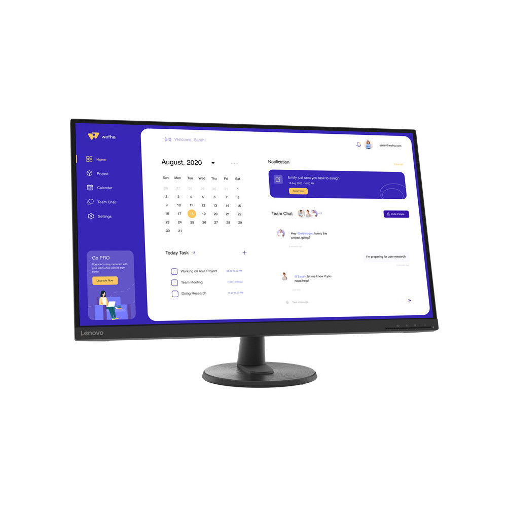 TFT Lenovo D32U-45 80cm (31,5)LED, HDMI,DisplayPort 67A1GAC2EU