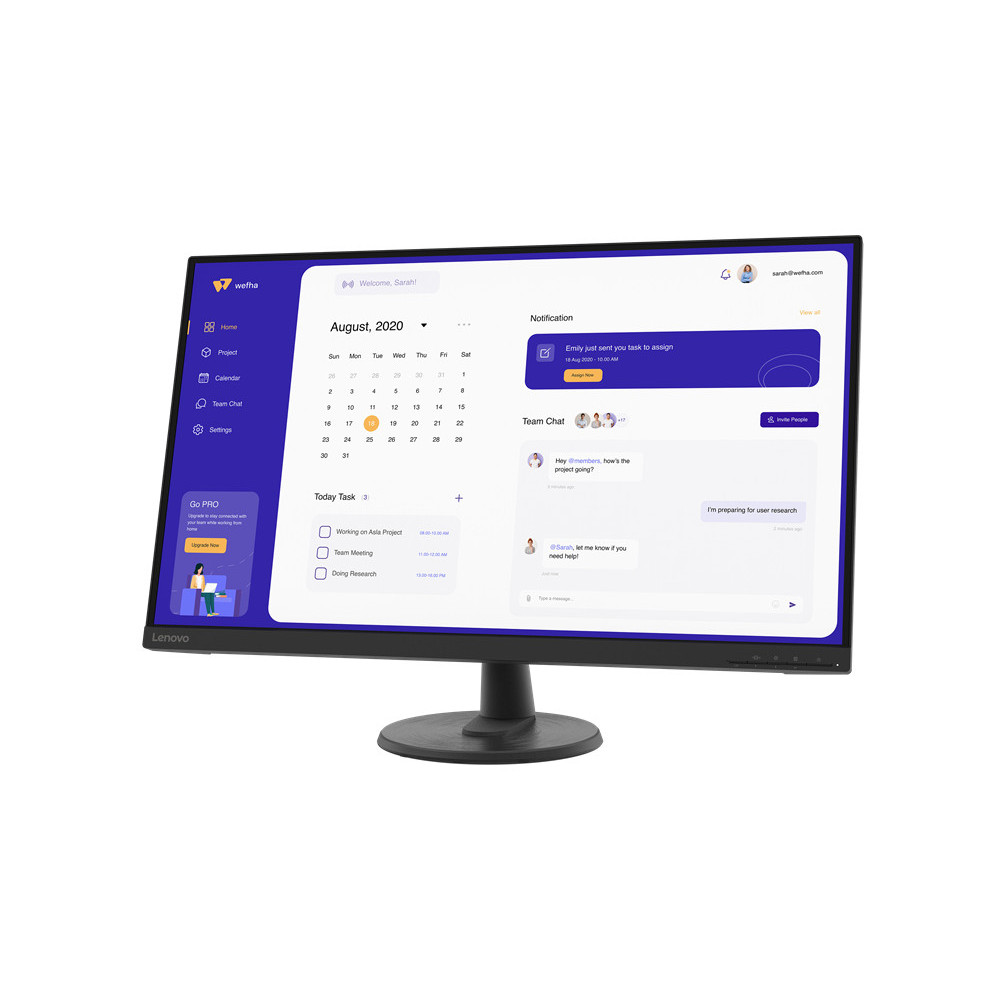 TFT Lenovo D32U-45 80cm (31,5)LED, HDMI,DisplayPort 67A1GAC2EU