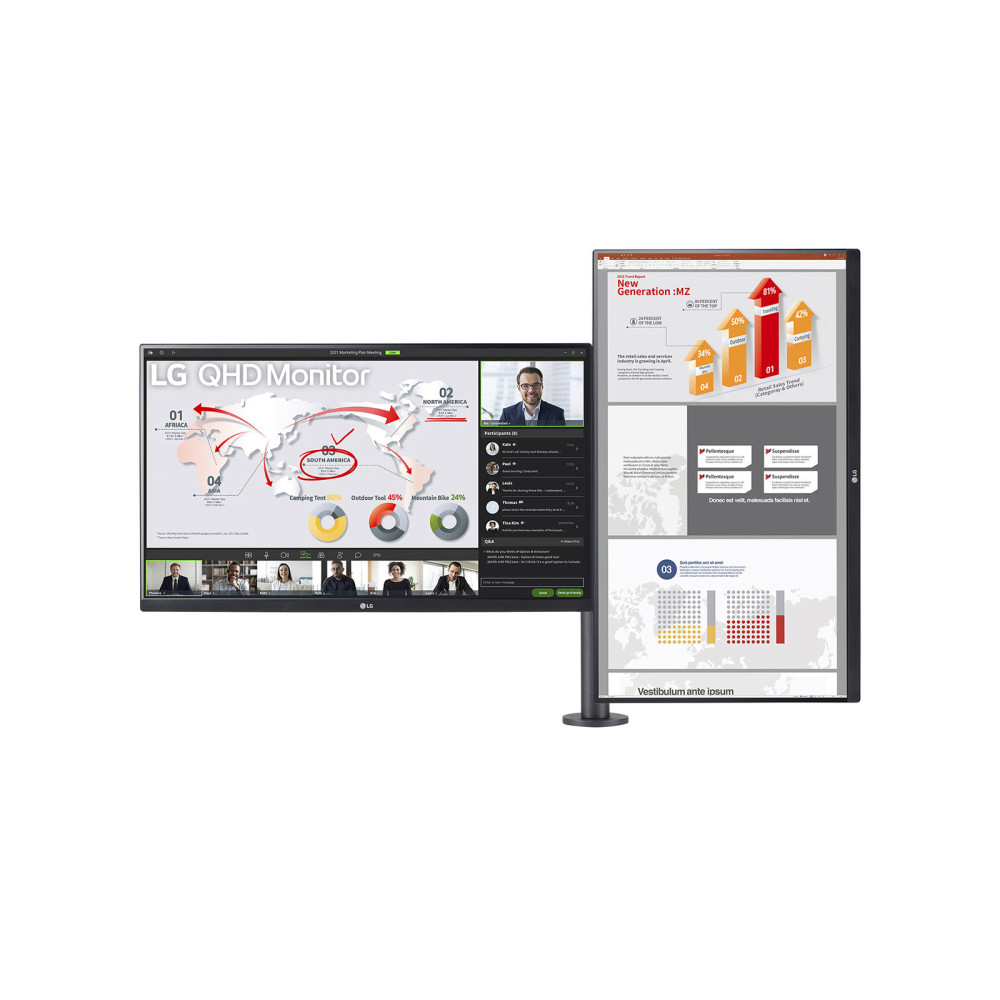 TFT LG 27QP88DP-BS 68,47cm (27)LED,HDMI,DisplayPort,USB-C