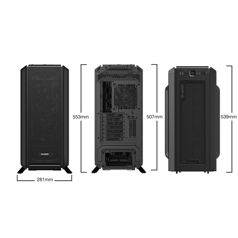 Boier BeQuiet Silent Base 802 - Schwarz