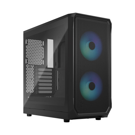 Boier Fractal Focus 2 RGB TG Clear Tint - schwarz