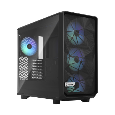 Boier Fractal Meshify 2 Lite RGB TG Tint - schwarz