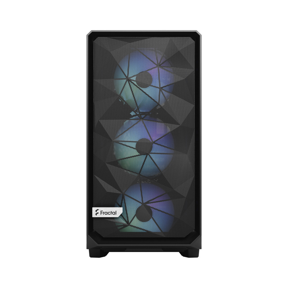Boier Fractal Meshify 2 Lite RGB TG Tint - schwarz