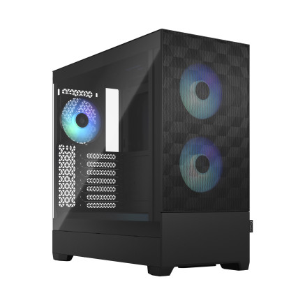 Boier Fractal Pop Air RGB TG Clear Tint - schwarz